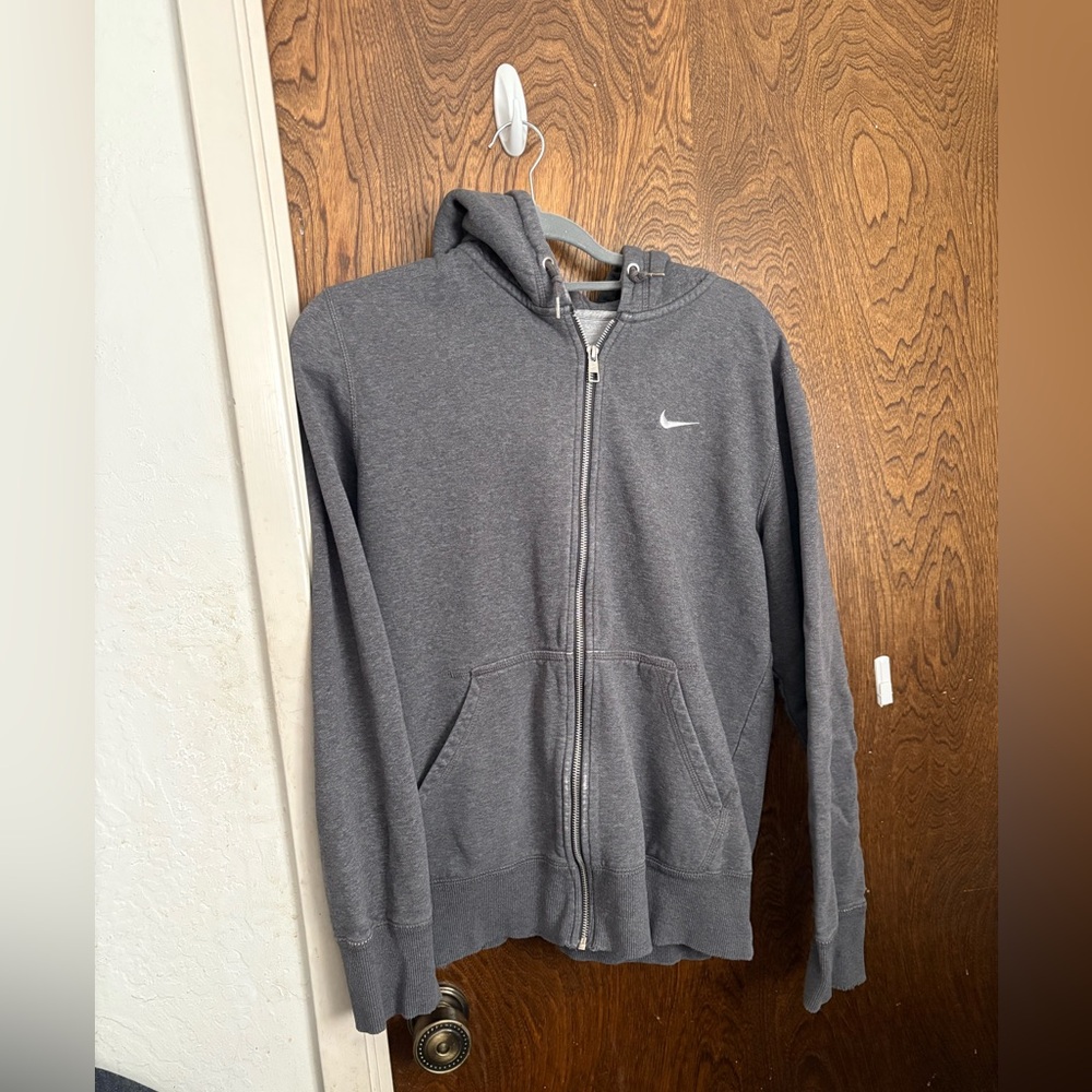 Nike Heather Gray Knit Fabric